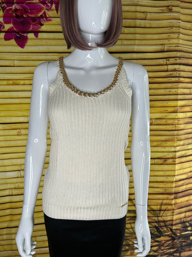 Embellished Knitted Top